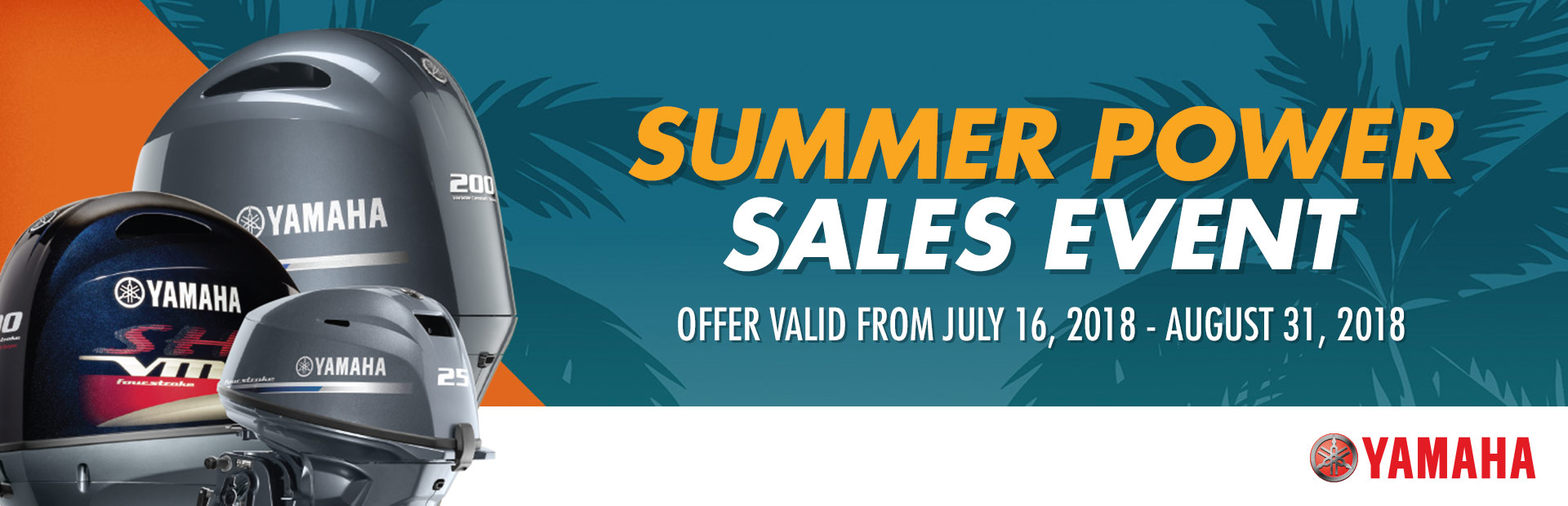 Yamaha: Summer Power Sales Event